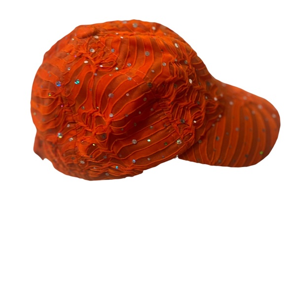 SS Something Special Orange Sparkle Hat - Picture 2 of 6